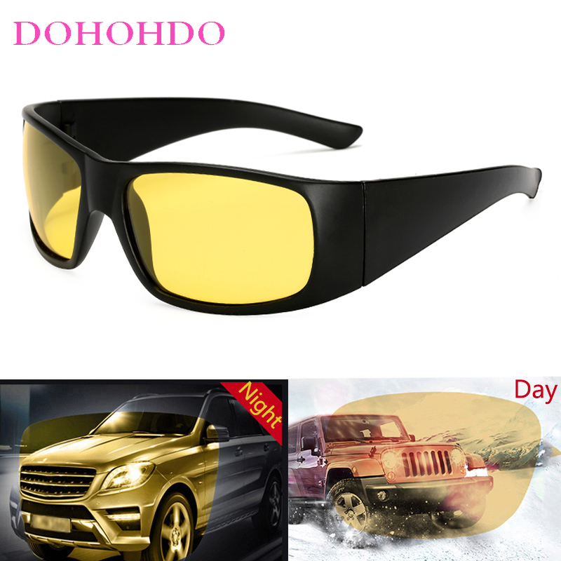 Men Accessories Brands - ヴィンテージブランドデザイン車ドライバーナイトビジョンゴーグル男性アンチグレア偏光子女性サイクリングメガネアクセサリーユニセックス UV400