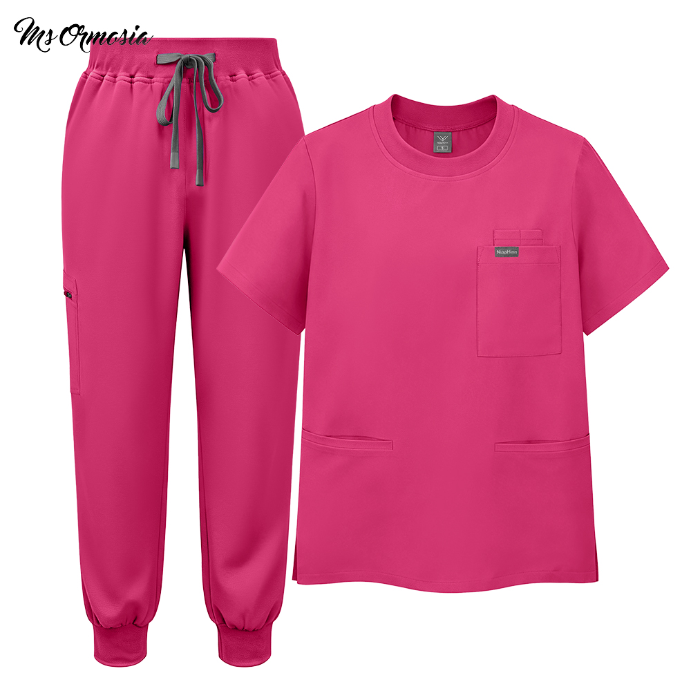 Mens Accessories Style - 新しいスタイルの美容トップパンツ医療臨床作業服女性男性スクラブセット病院看護師アクセサリー歯科医外科作業服