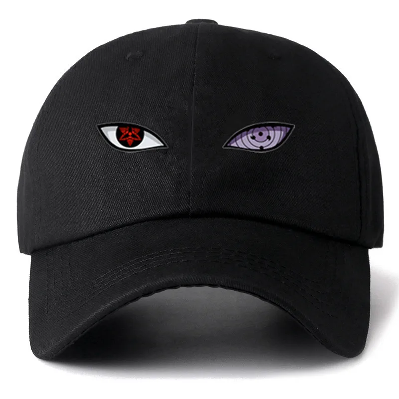Quality Men'S Accessories - 高品質アニメ目スナップバックキャップ綿野球帽男性女性ヒップホップお父さん帽子骨ガロスドロップシッピング