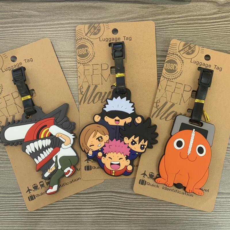 Men Accessories Name - アニメ「チェンソーマン」搭乗用ラゲージタグ スーツケースペンダント スクールバッグ バックパック ネームタグ スーツケースペンダント