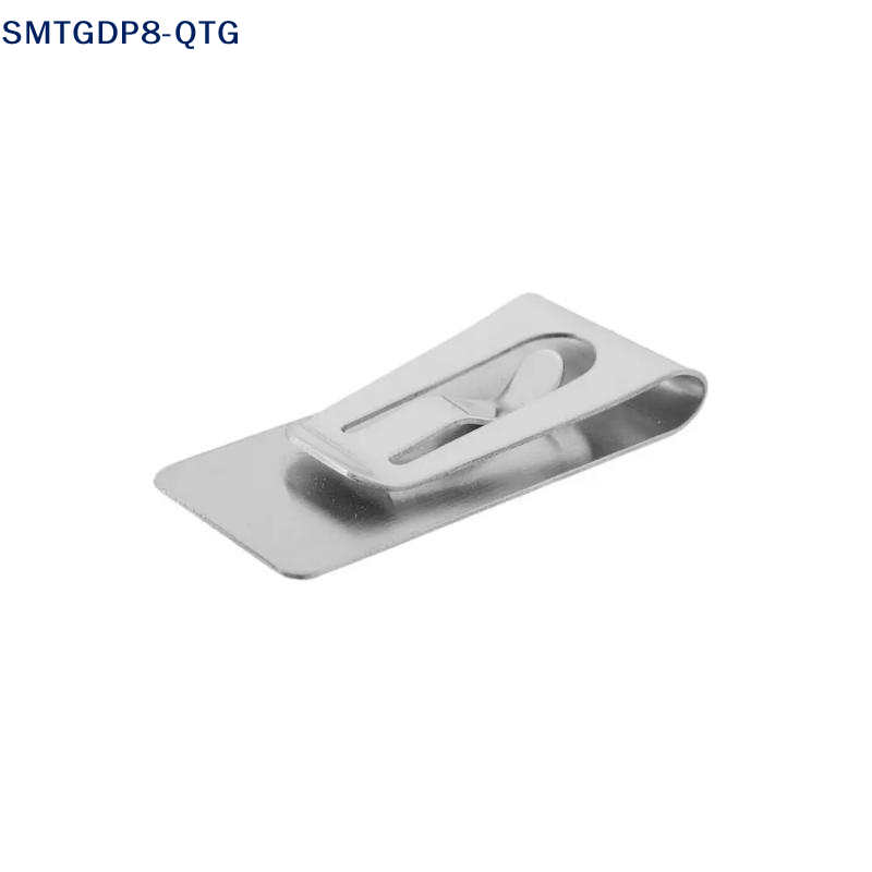 Money Clip Slim - ステンレス製マネークリップ スリムフロントポケット財布 最大50枚の紙幣収納 ミニマリスト財布 メンズギフト ポケットIDクレジットカードホルダー