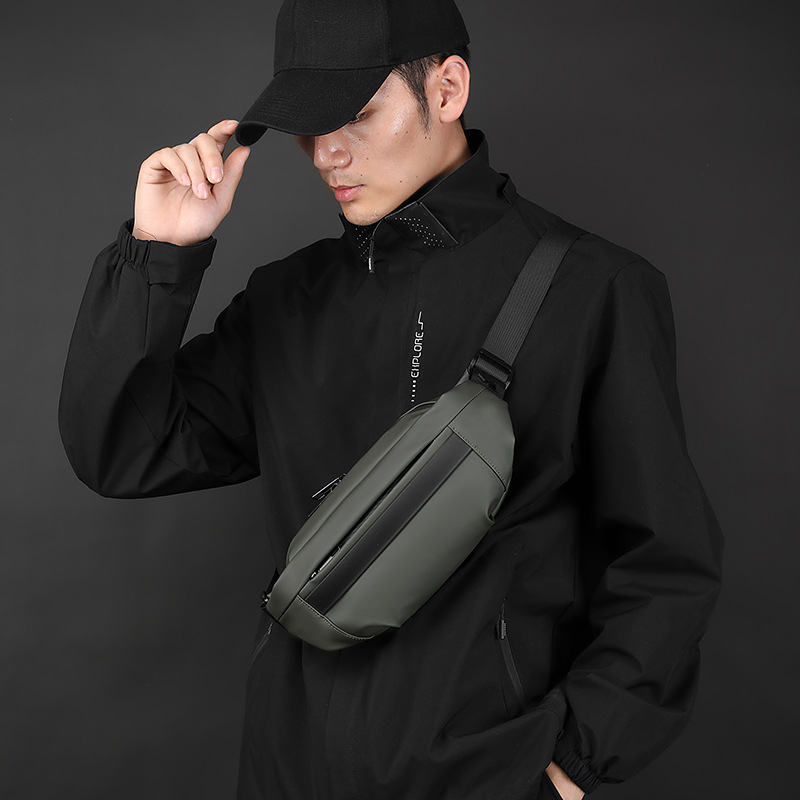 Travel Organizer Men - 多機能メンズスポーツトラベルショルダークロスボディバッグオーガナイザー夫トレンドハンドバッグスリングバッグアウトドアチェストバッグ男性用