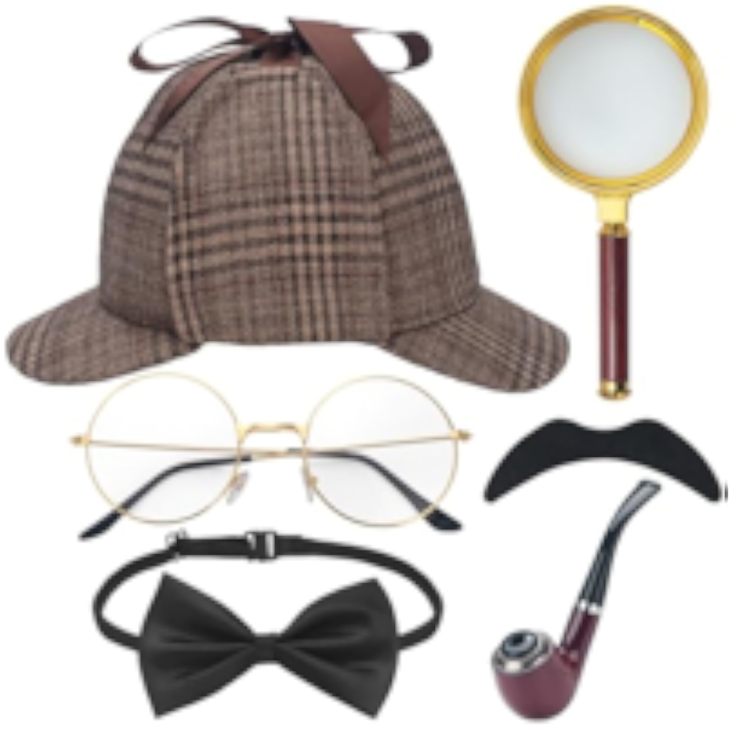 100日間学校生活コスチューム、老人コスチューム、おじいちゃ - Men'S Accessories In The 1920S のレビューと価格