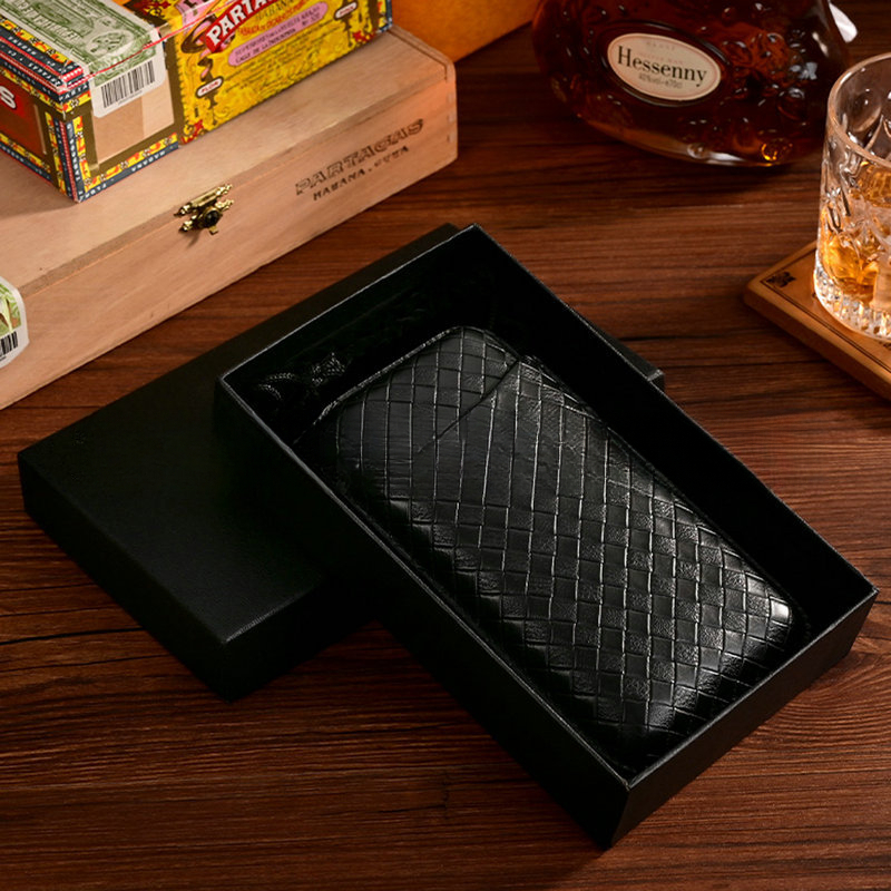 3個入りレザーシガーケースギフトセット、携帯用トラベルヒュミ - Cigar Cutter Set のレビューと価格