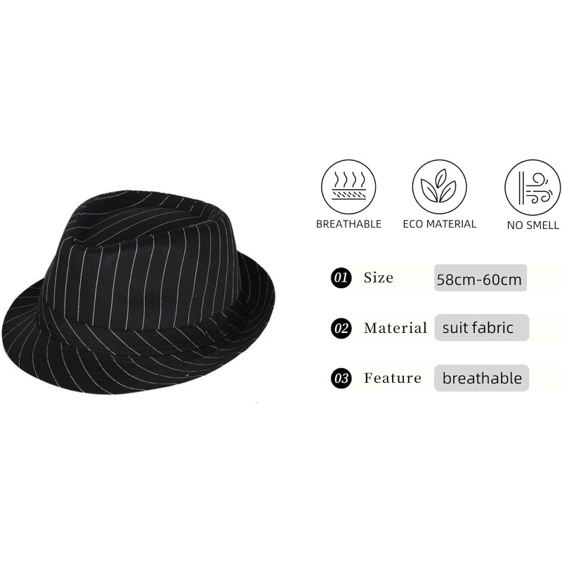 1920年代メンズコスチュームフェドラハットギャツビーギャン - Men'S Accessories In The 1920S のレビューと価格