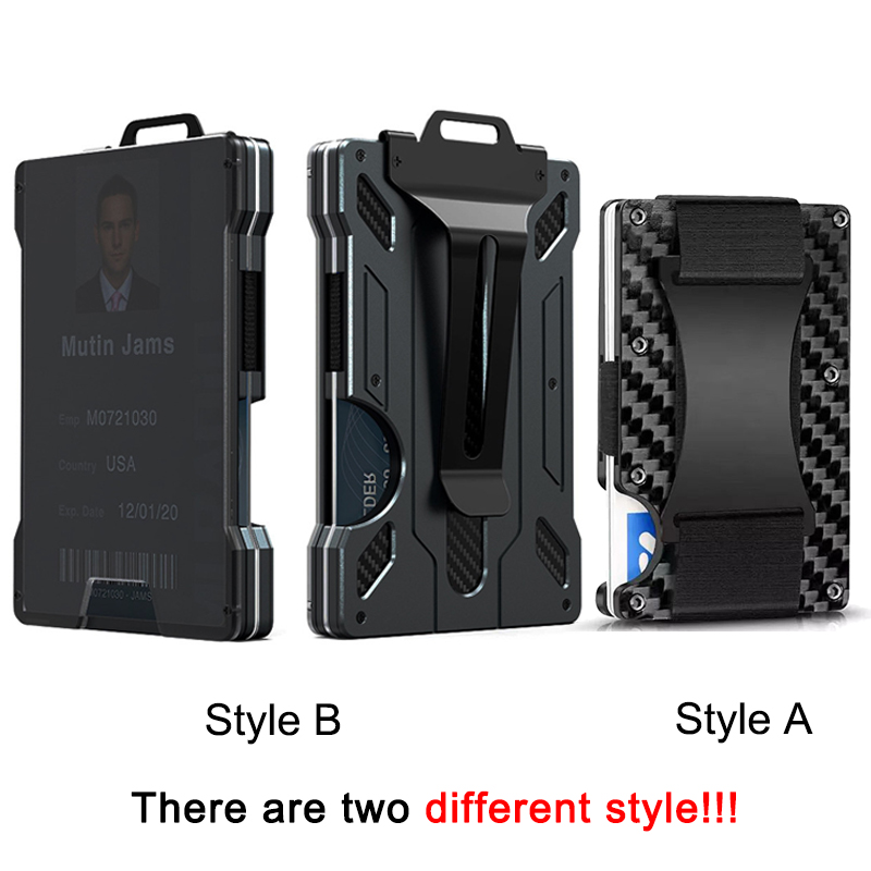 名刺入れ ビジネスカードホルダー 名刺ケース 卓上 RFID - Money Clip Slim のレビューと価格
