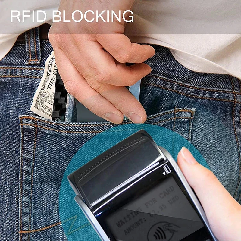 名刺入れ ビジネスカードホルダー 名刺ケース 卓上 RFID - Money Clip Slim のレビューと価格