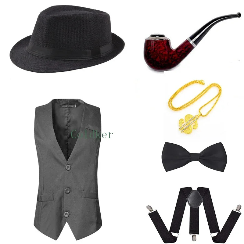 2026 1920年代 メンズ ギャツビー ギャングスター  - Men'S Accessories In The 1920S のレビューと価格