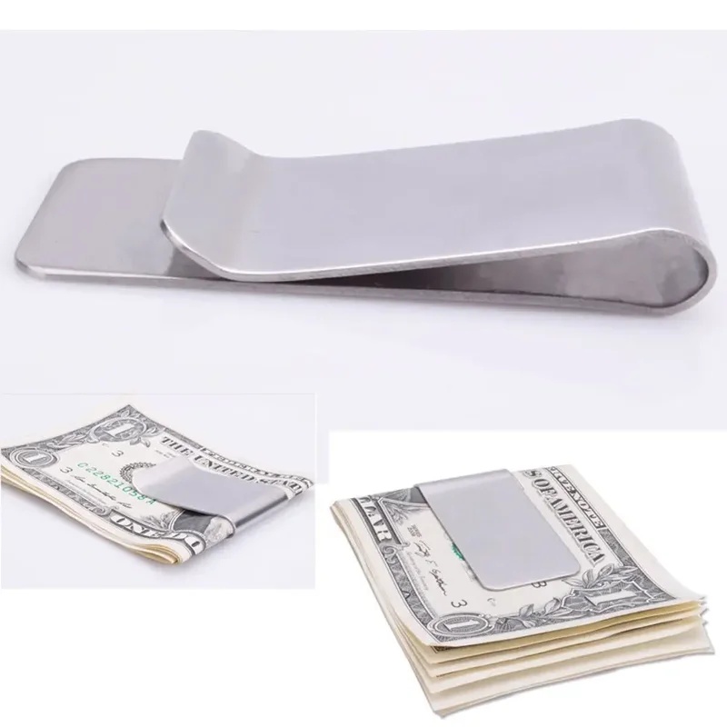 高品質激安メタルクリップスリムポケットクレジットカードIDク - Money Clip Slim のレビューと価格