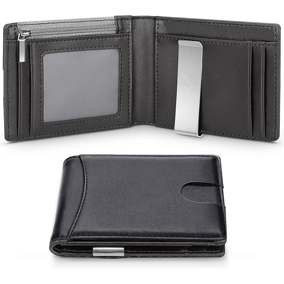名刺ホルダー スマートウォレット RFID スリム マネーク - Money Clip Slim のレビューと価格