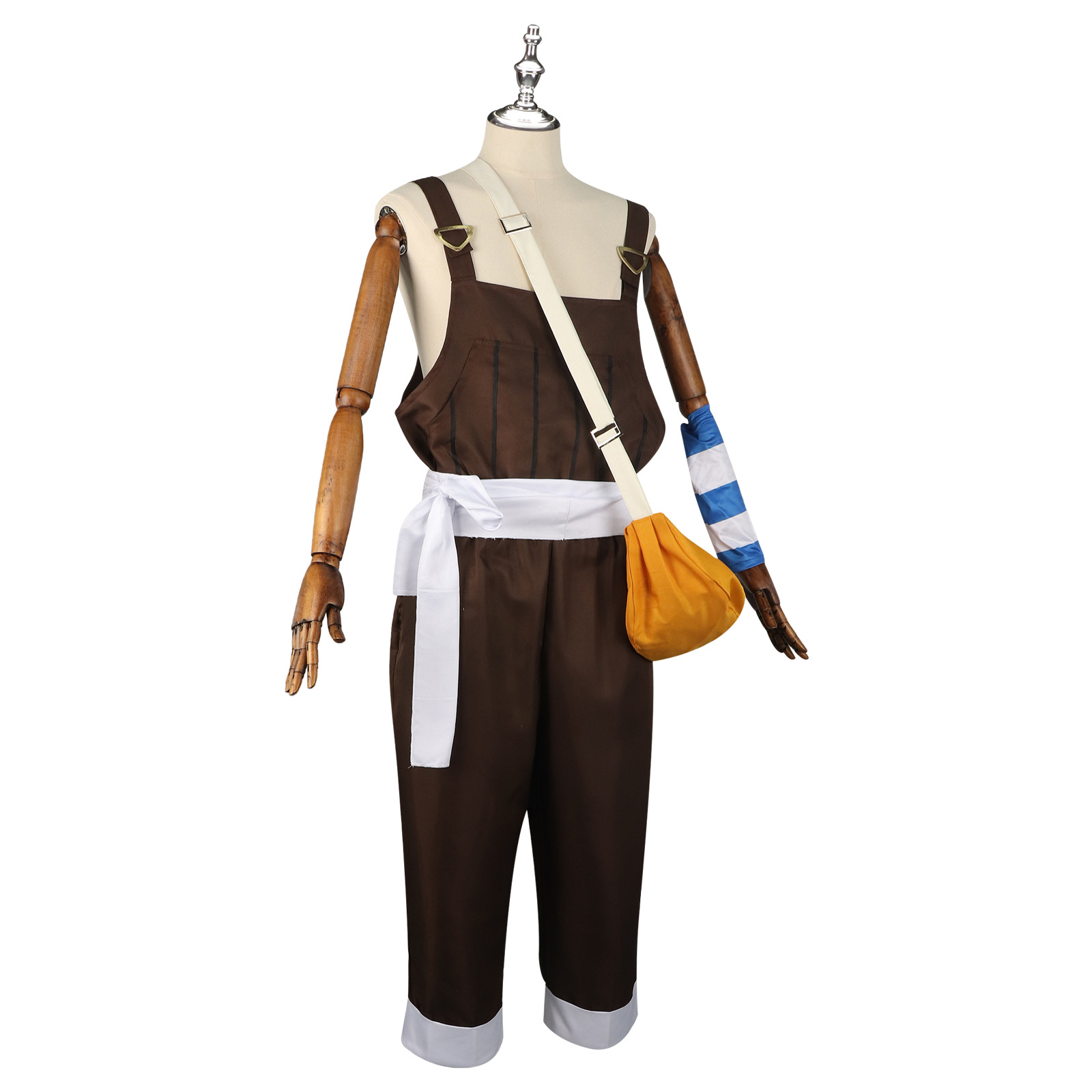 アニメ UUsopp コスプレ衣装ブラウンロンパース制服 T - Men'S Accessories Japan のレビューと価格