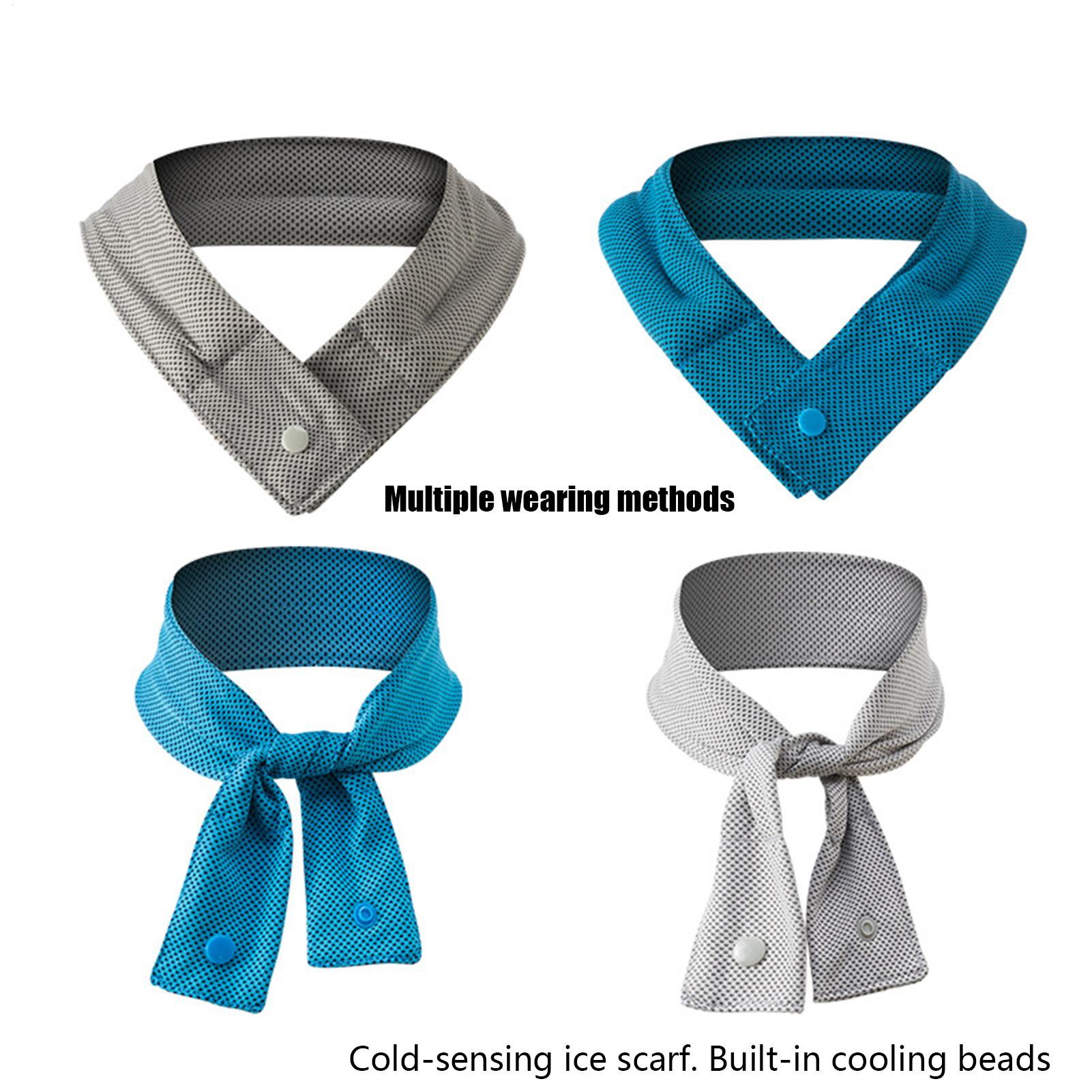 冷却タオル スポーツ冷却タオル ネックフェイスラップ 通気性 - Men Accessories For Beach のレビューと価格