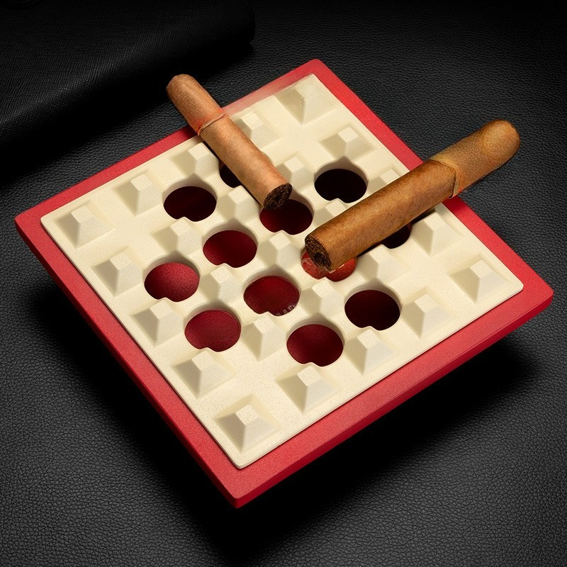 シガーカッター、ライター、灰皿、シガードリル、シガーホルダー - Cigar Cutter Set のレビューと価格