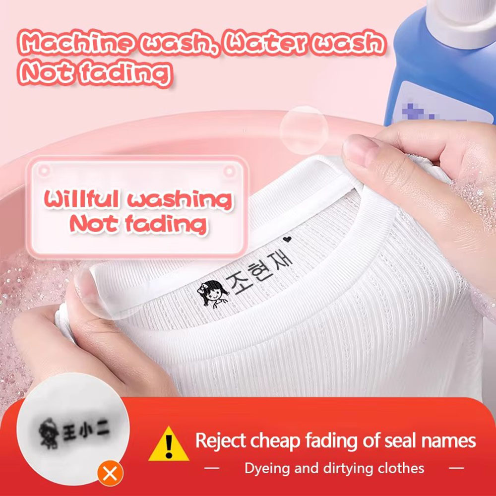 カスタムネームスタンプ 色褪せない |   防水学生用印鑑  - Men Accessories Name のレビューと価格