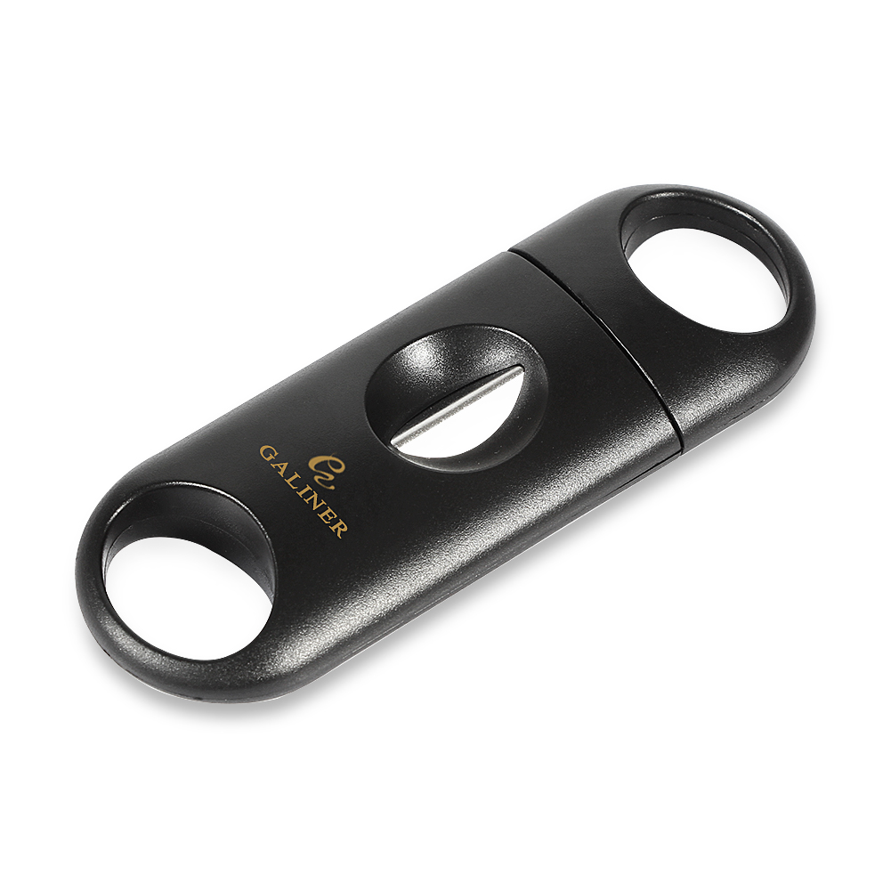 ガリーナープラスチックvカットステンレス鋼ブレードシガーカッ - Cigar Cutter Set のレビューと価格