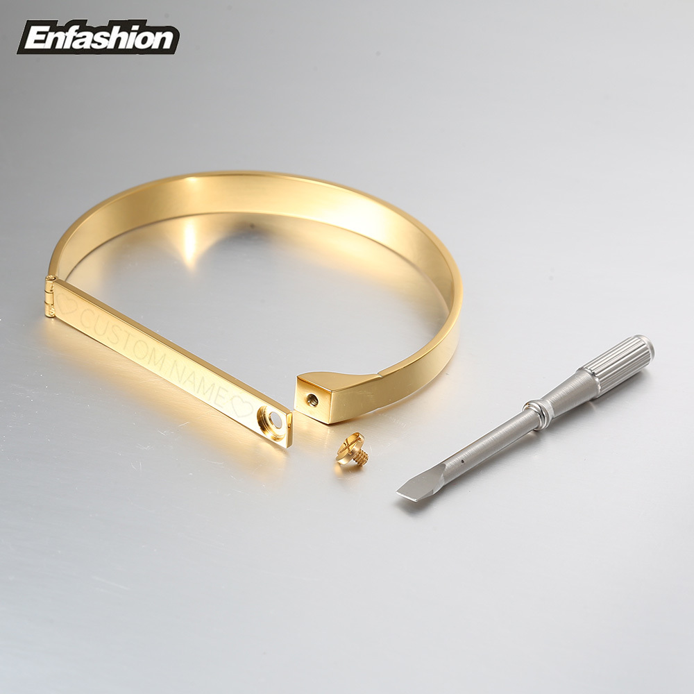 女性と男性のためのパーソナライズされたブレスレット,ゴールド - Men'S Accessories Jewelry Bracelet のレビューと価格