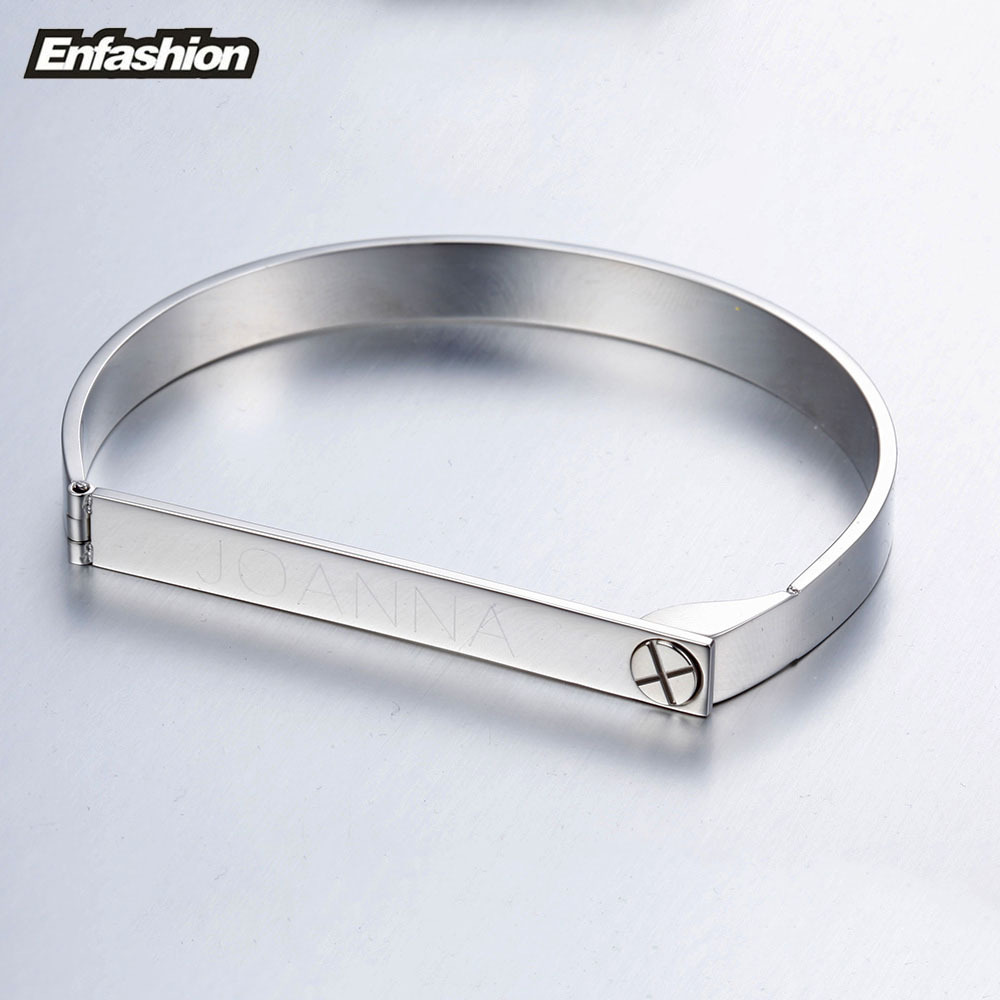 女性と男性のためのパーソナライズされたブレスレット,ゴールド - Men'S Accessories Jewelry Bracelet のレビューと価格