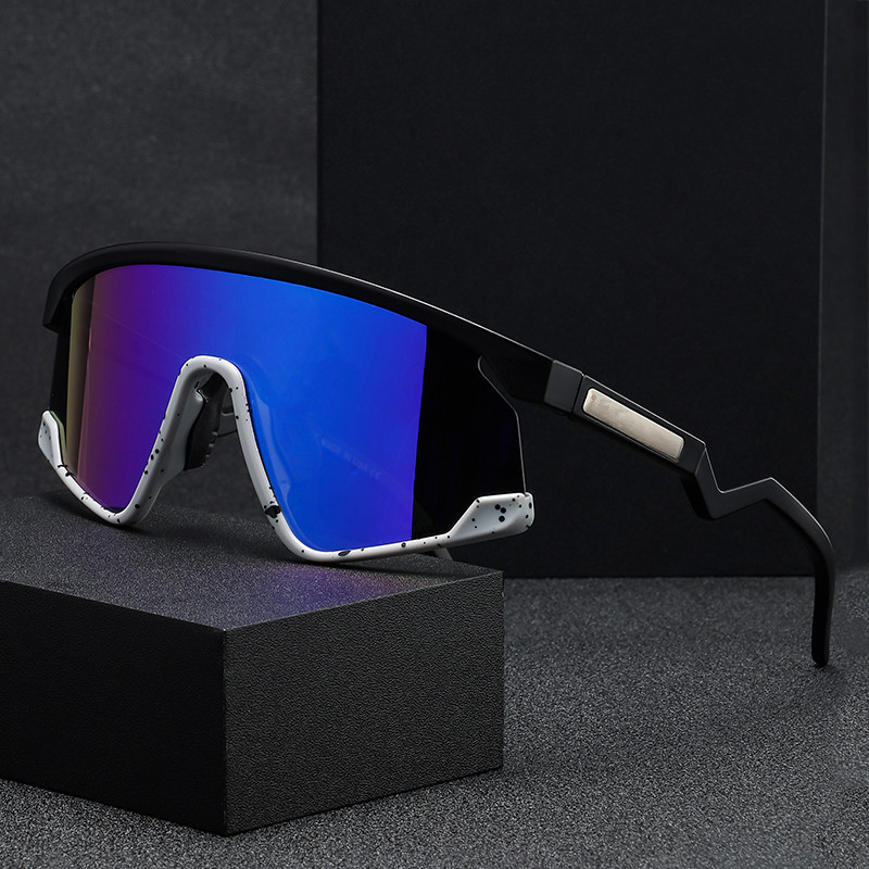 ハーフフレームサイクリングサングラス メンズ ブランドデザイ - Men Accessories Brands のレビューと価格