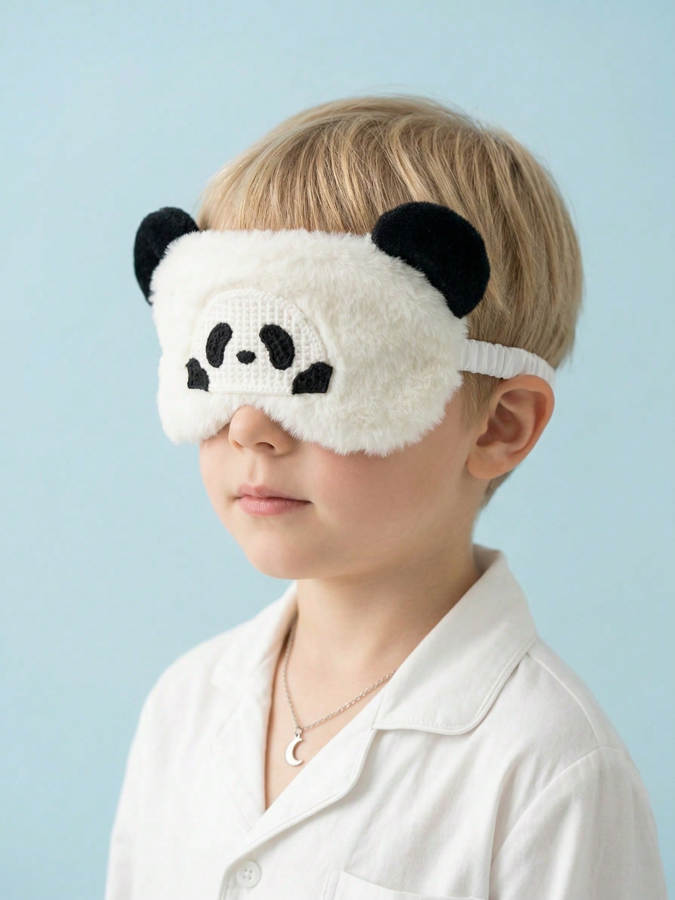1pc 14-16Y ぬいぐるみパンダスリープアイマスクソフ - Men'S Accessories のレビューと価格