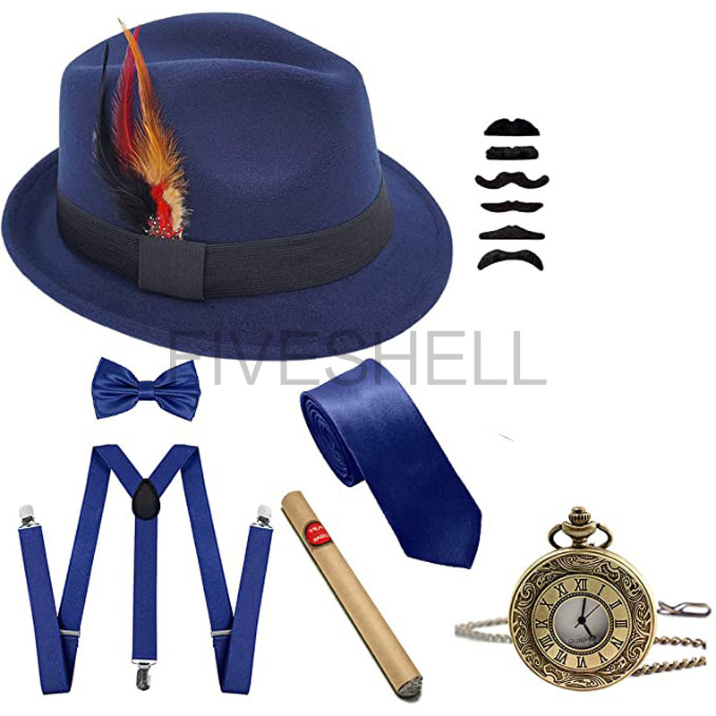 1920s-16ピースのきらびやかなランジェリー,変装アクセ - Men'S Accessories In The 1920S のレビューと価格