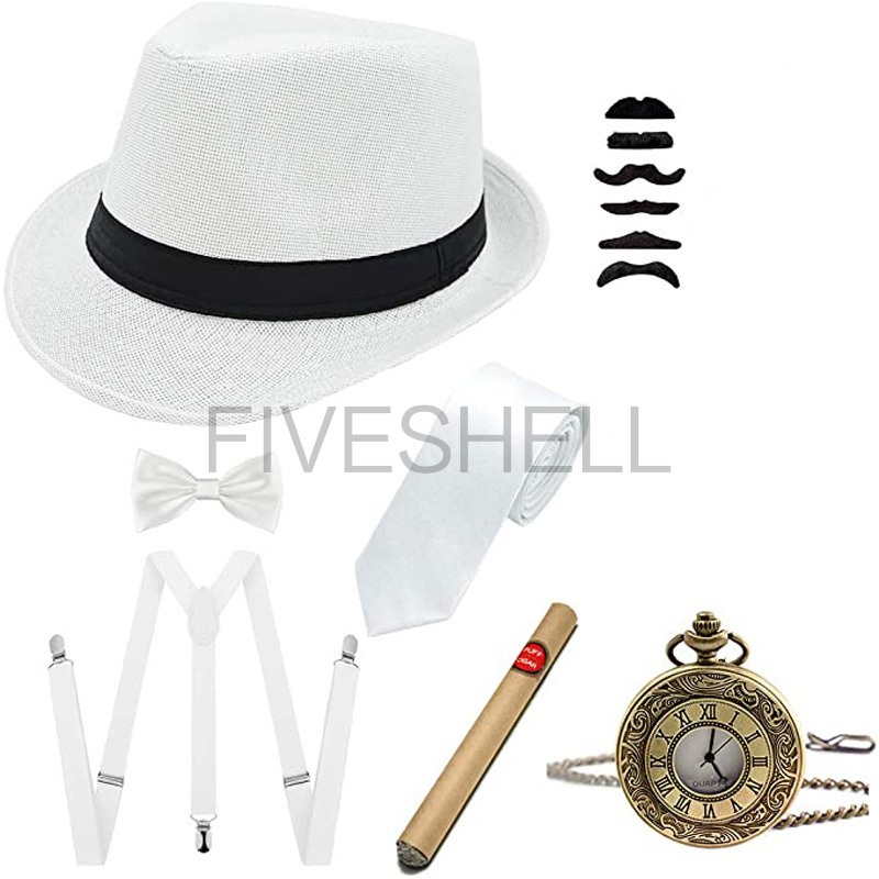 1920s-16ピースのきらびやかなランジェリー,変装アクセ - Men'S Accessories In The 1920S のレビューと価格