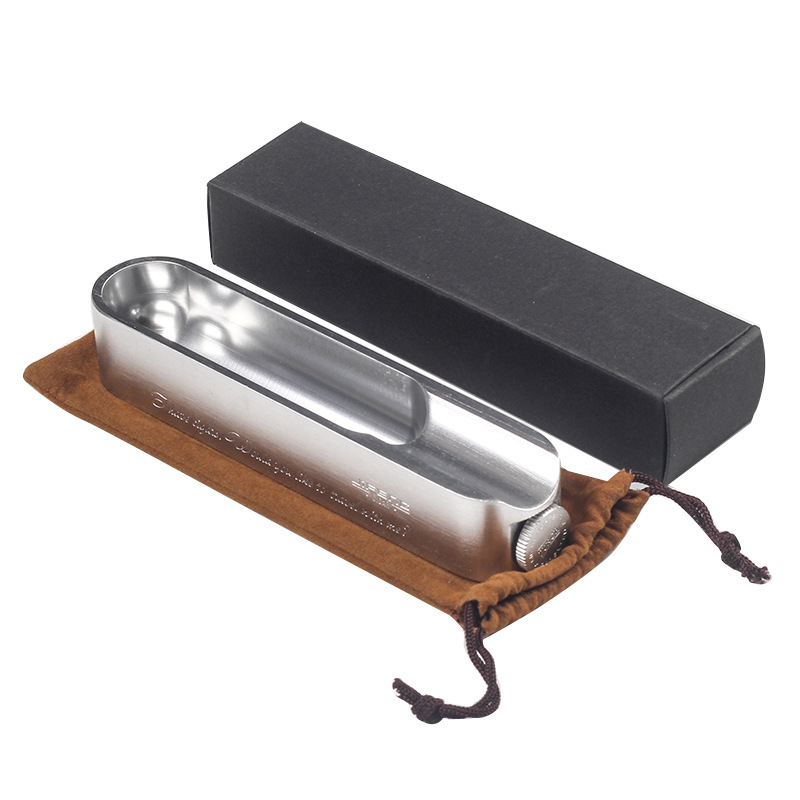 ポータブル3-in-1シガー灰皿セット、内蔵パンチとホルダー - Cigar Cutter Set のレビューと価格