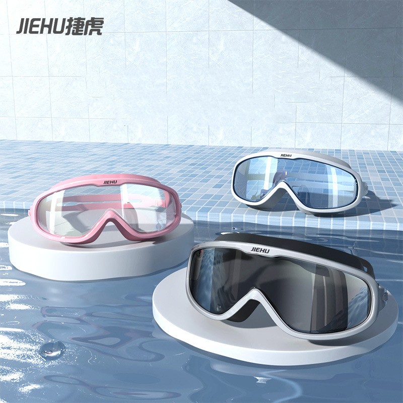 大人の近視プロの防水シリコンHDスイムアイウェア防曇UV保護 - Men Accessories For Beach のレビューと価格