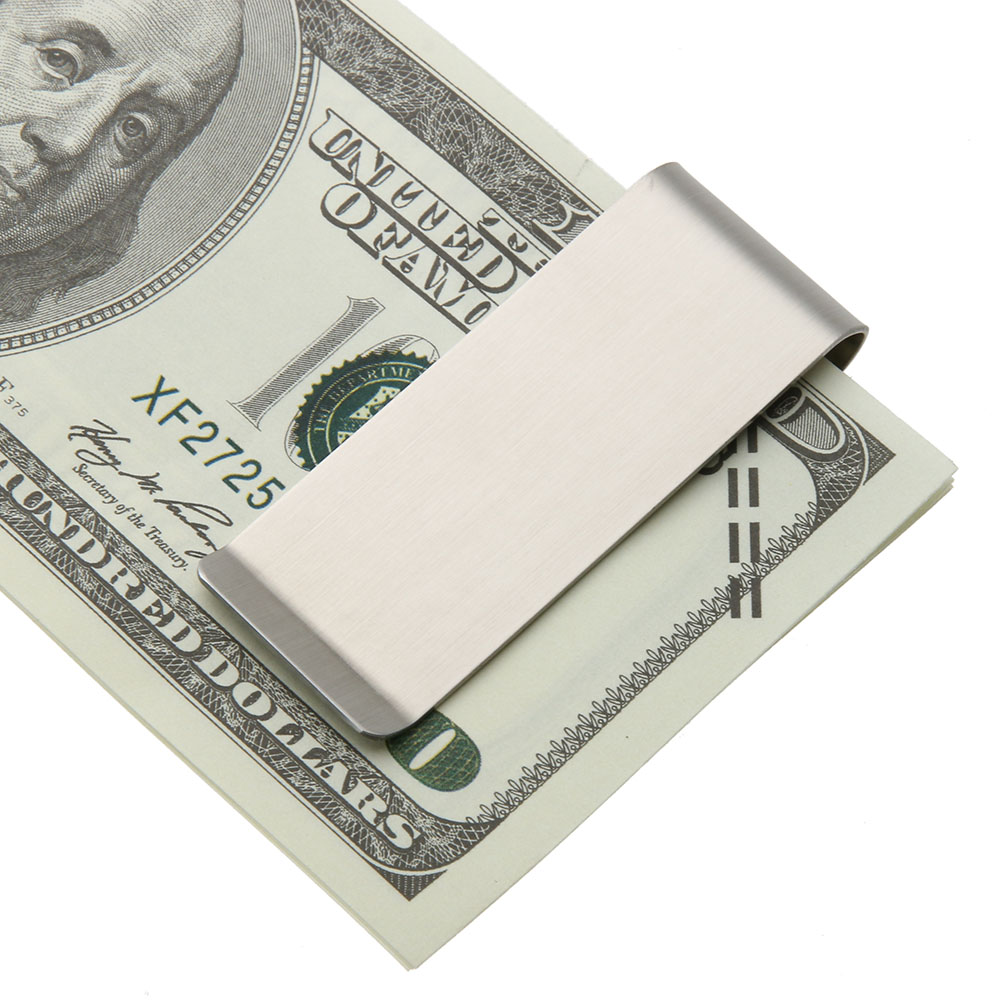 ステンレス鋼マネークリップ金属財布クリップ多機能スリムマネー - Money Clip Slim のレビューと価格