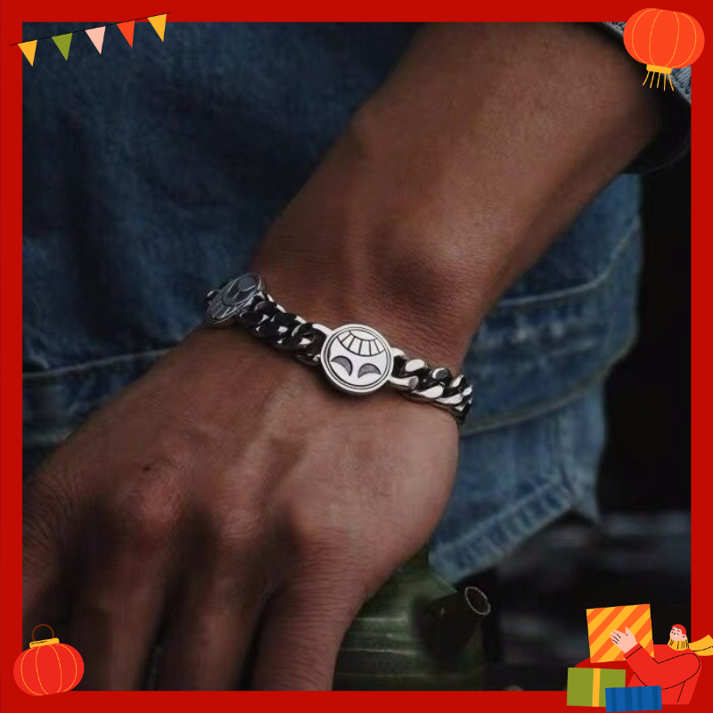 ワンピースエースブレスレットアニメ周辺ファッション人格リスト - Men'S Accessories Jewelry Bracelet のレビューと価格