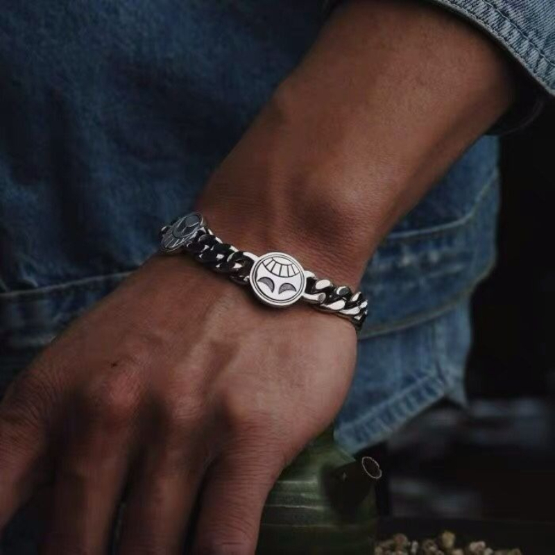 ワンピースエースブレスレットアニメ周辺ファッション人格リスト - Men'S Accessories Jewelry Bracelet のレビューと価格