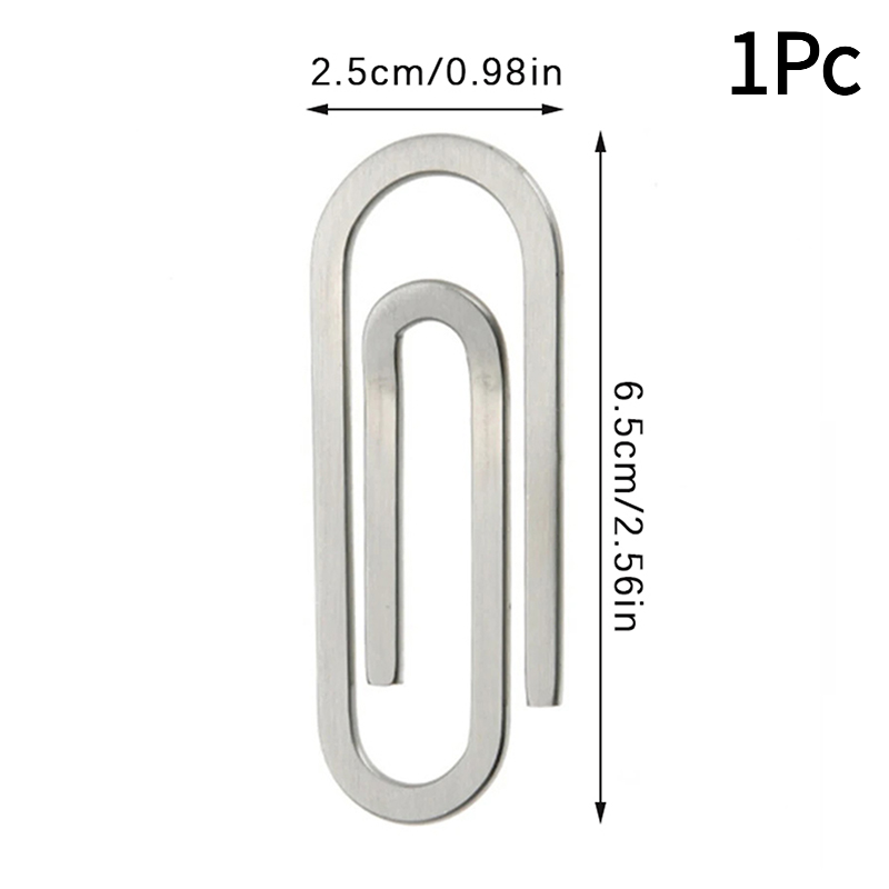 1個入り ステンレス製 薄型 ポケットマネークリップ 財布  - Money Clip Slim のレビューと価格