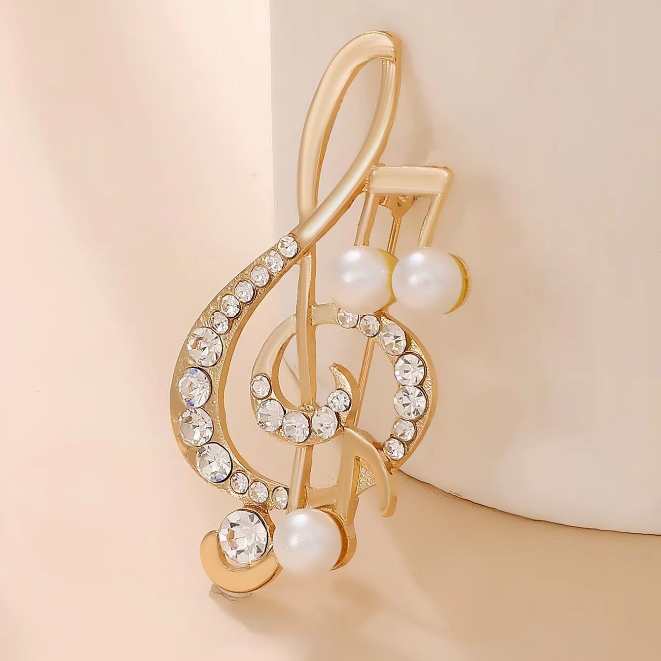 1Pc エレガントな音符ブローチスタイリッシュなスーツアクセ - Men'S Accessories Gift Ideas のレビューと価格