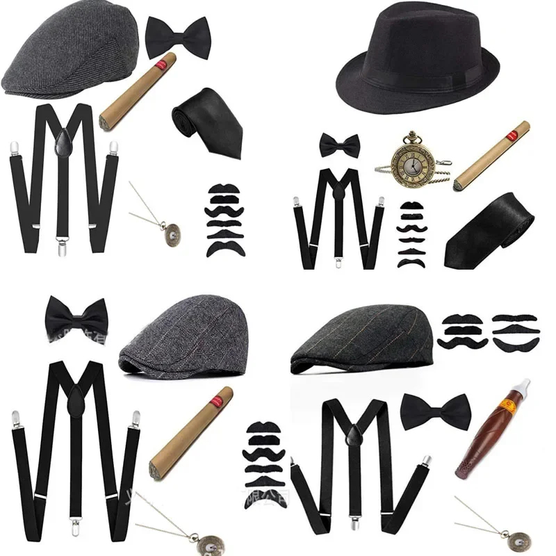 2026 1920S ハロウィン 20S コスプレ ギャング - Men'S Accessories In The 1920S のレビューと価格