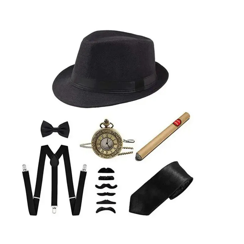2026 1920S ハロウィン 20S コスプレ ギャング - Men'S Accessories In The 1920S のレビューと価格