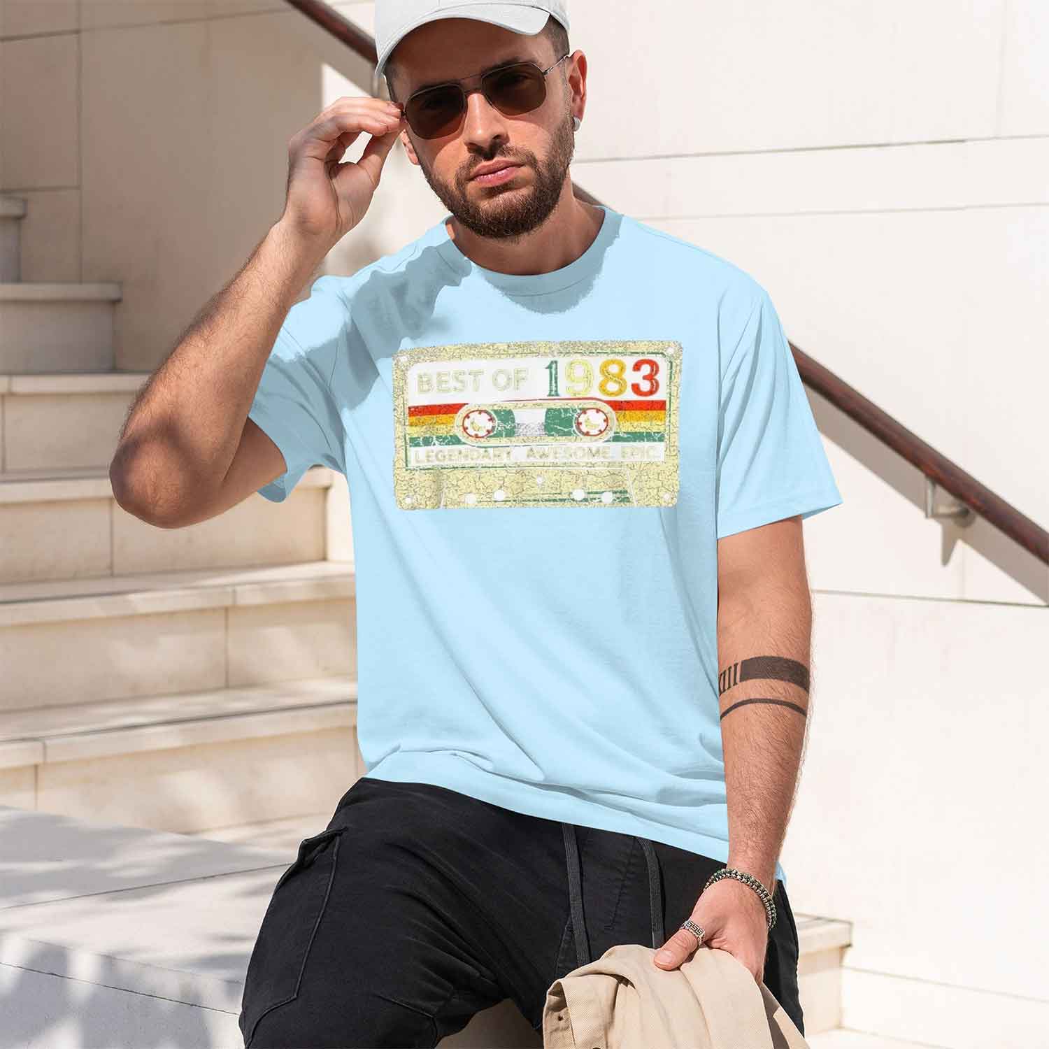 41歳向け 1983年製 CLオリジナル ヴィンテージTシャ - Men'S Accessories Gift Ideas のレビューと価格