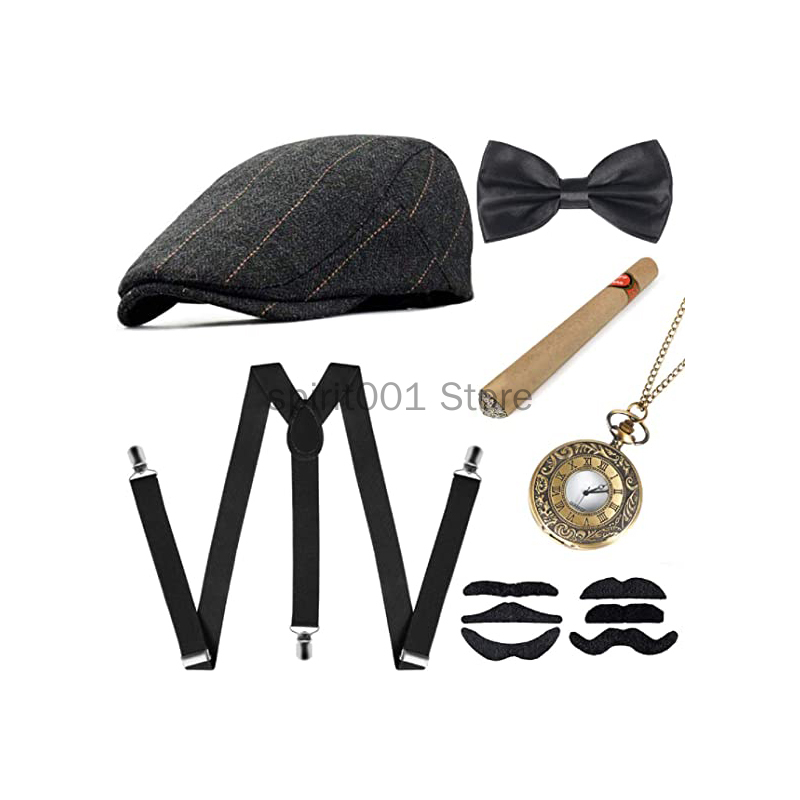 新しいパーティー大人のボーイズアクセサリー 1920 年代メ - Men'S Accessories In The 1920S のレビューと価格