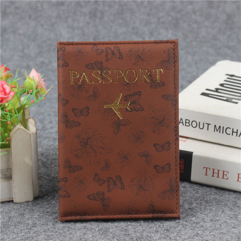 男女兼用PUレザーパスポートカバー1個 - 保護カードホルダ - Travel Organizer Men のレビューと価格