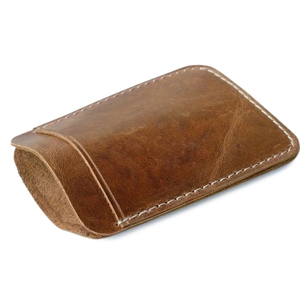 新しい革製本革マネークリップスリム紙幣メタルキャッシュクラン - Money Clip Slim のレビューと価格