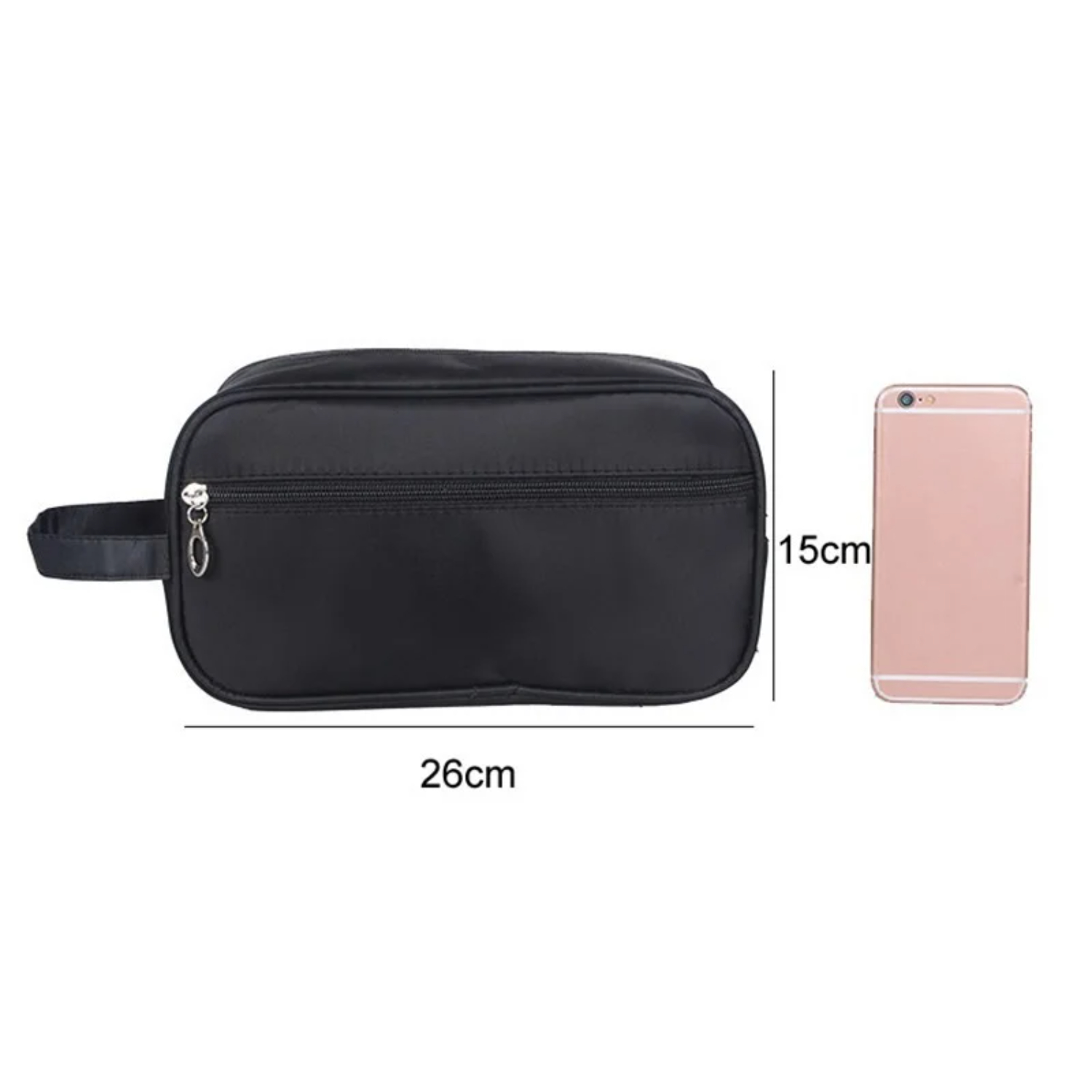 男性旅行化粧ジッパー化粧品ケースメイクバスオーガナイザーポー - Men Accessories Kit Bag のレビューと価格