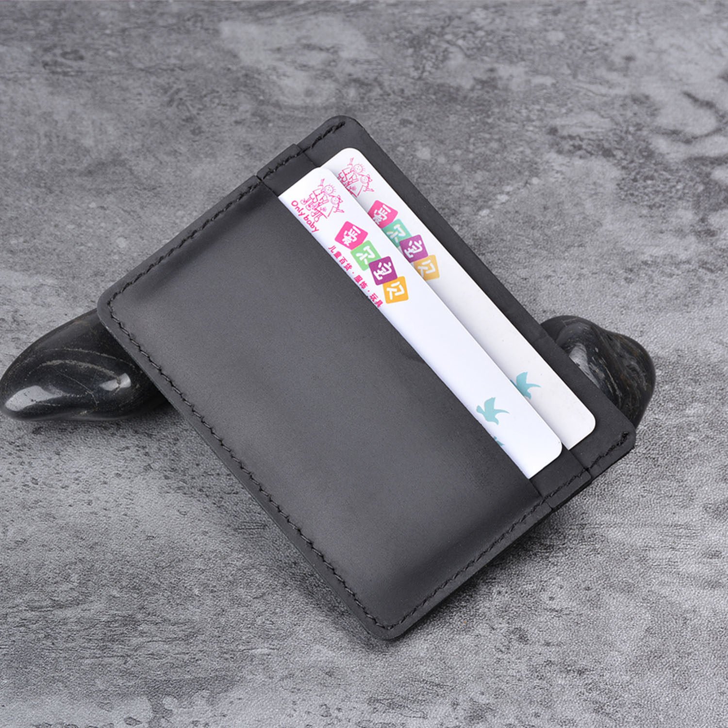 手作りヴィンテージユニセックスミニカードウォレット - 超薄 - Money Clip Slim のレビューと価格