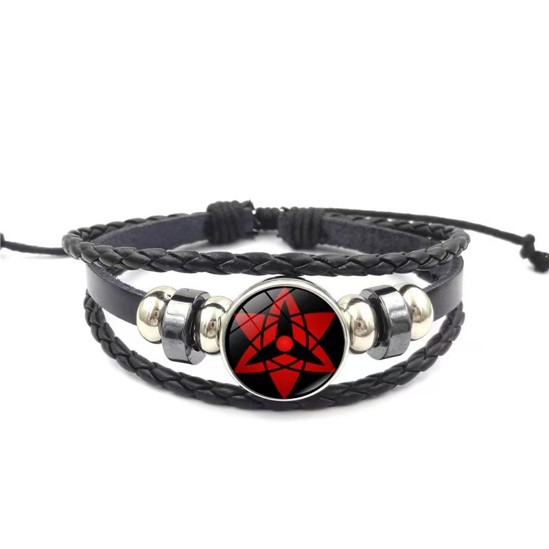 アニメアクセサリー革ブレスレットコスプレアニメフィギュアうず - Men'S Accessories Jewelry Bracelet のレビューと価格