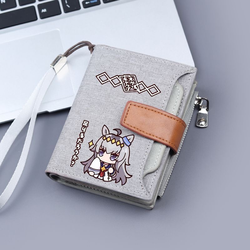 日本のアニメリトルクリハットショートコスプレ財布ハンドヘルド - Men'S Accessories Japan のレビューと価格
