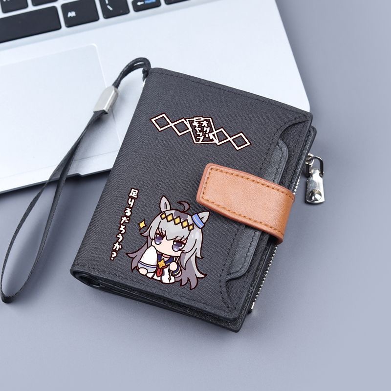 日本のアニメリトルクリハットショートコスプレ財布ハンドヘルド - Men'S Accessories Japan のレビューと価格