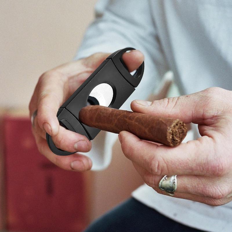 シガーカッター葉巻アクセサリー葉巻灰皿ラウンドシガーカッター - Cigar Cutter Set のレビューと価格