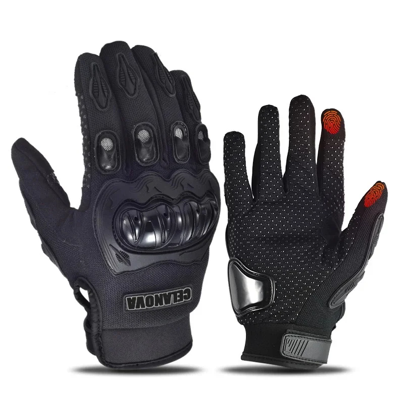 新しい男性用自転車オートバイグローブ、ハードナックル、タッチ - Men'S Accessories のレビューと価格