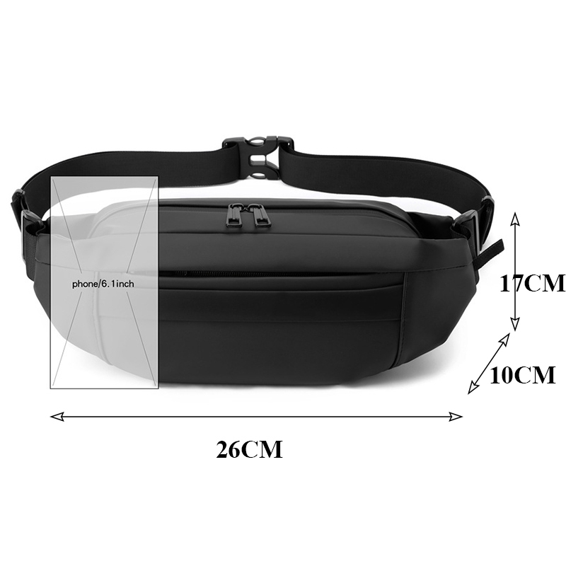 多機能メンズスポーツトラベルショルダークロスボディバッグオー - Travel Organizer Men のレビューと価格