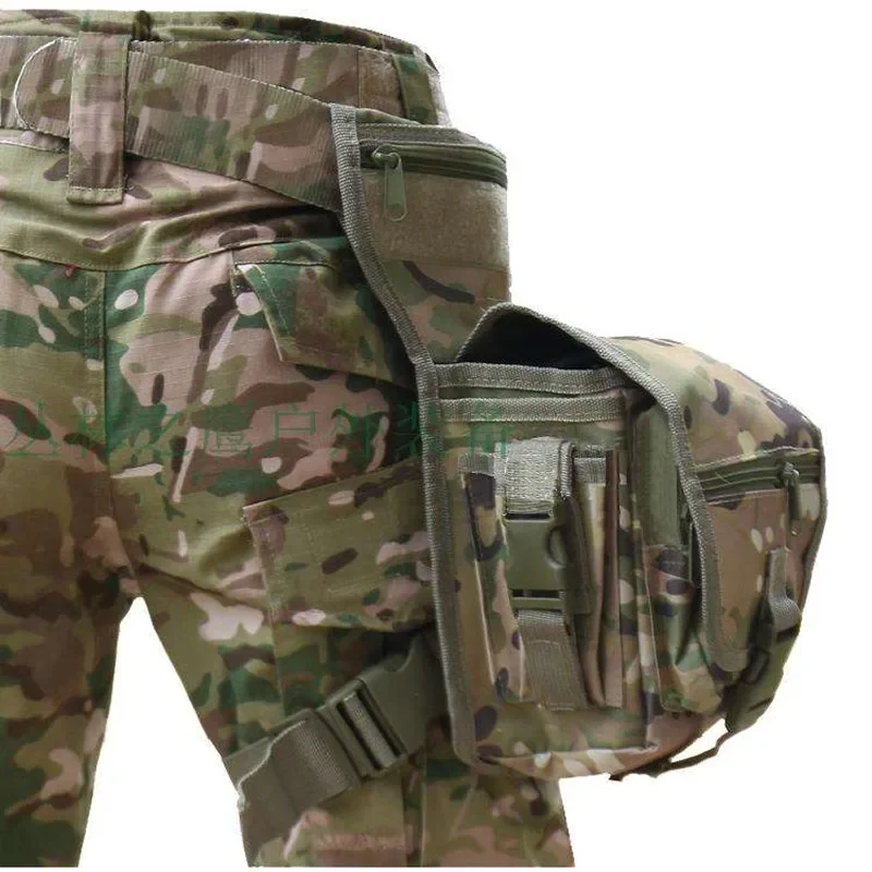 男性用多機能アウトドアバッグ,タクティカル左レッグライディン - Men Accessories Kit Bag のレビューと価格