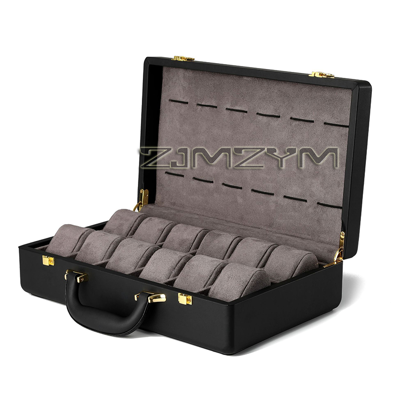12スロット腕時計ボックス メンズ腕時計ケース 旅行用ロレッ - Travel Organizer Men のレビューと価格