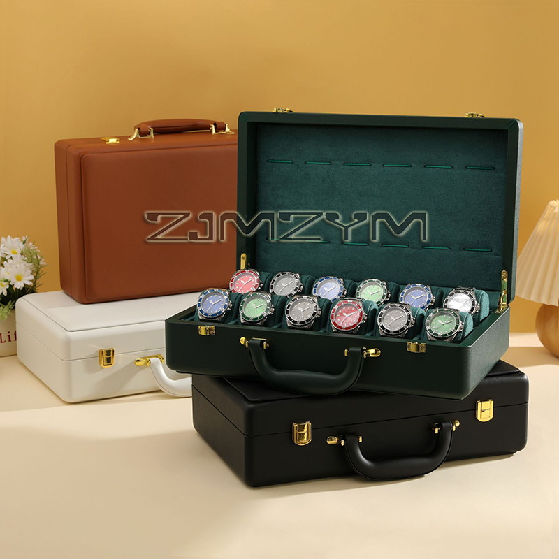 12スロット腕時計ボックス メンズ腕時計ケース 旅行用ロレッ - Travel Organizer Men のレビューと価格